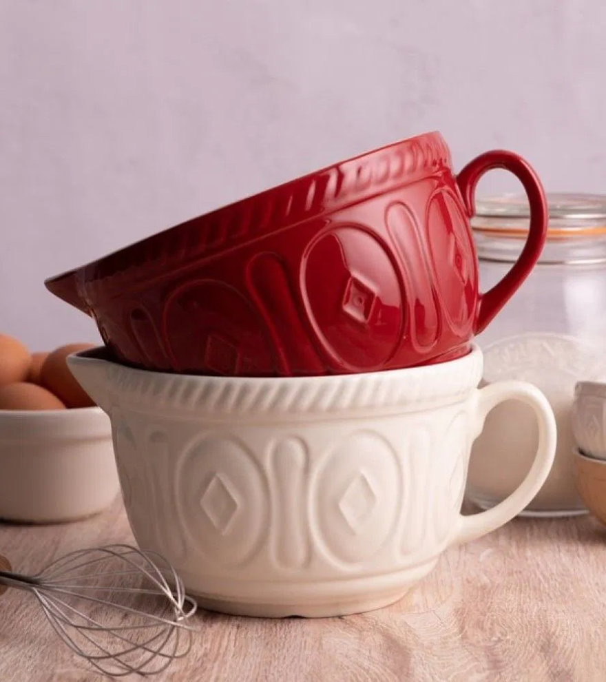 Color Mix Batter Bowl - Red