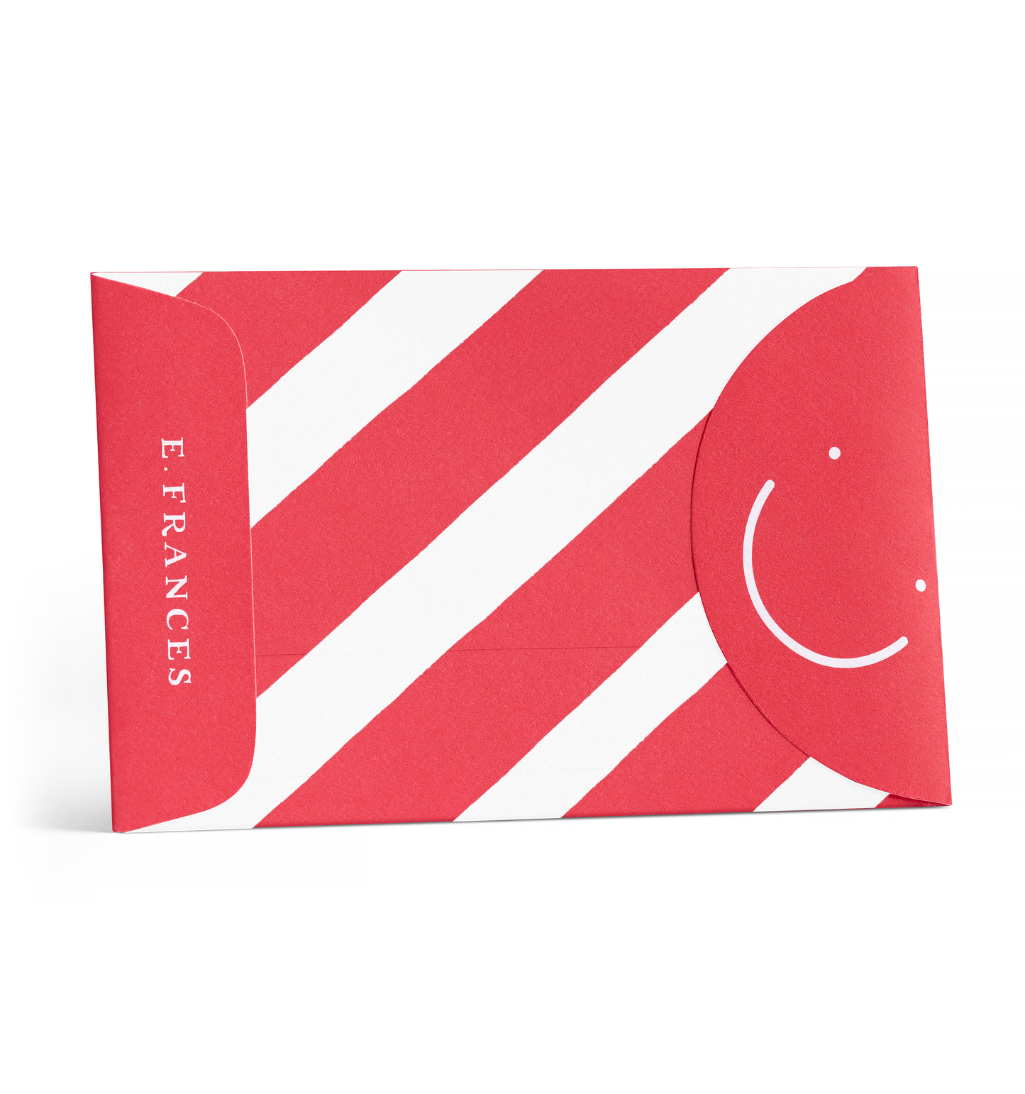 Candy Cane Stripe Little Note Envelopes - Set of 20