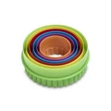 Double Sided Round Cutter - set of 6