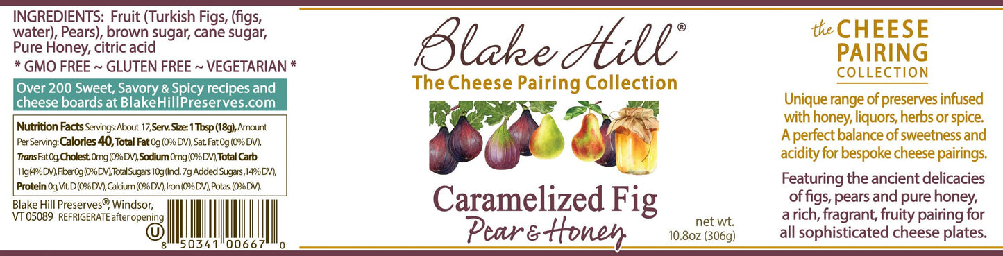 Caramelized Fig with Pear & Honey