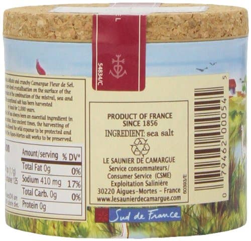 Saunier De Camargue Fleur De Sel Sea Salt