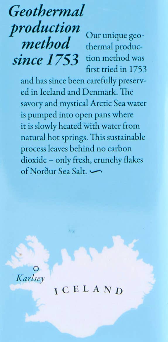 Nordur Salt-Arctic Sea Salt