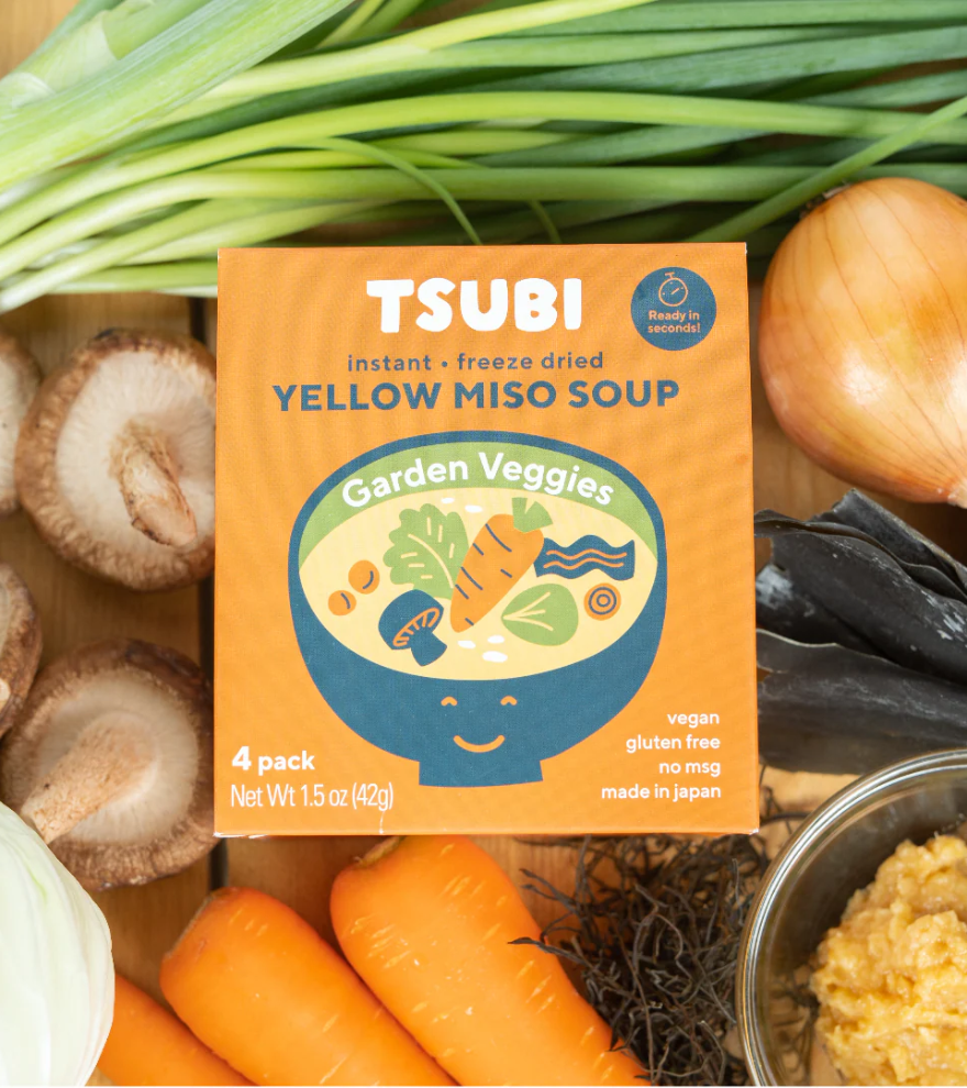 Yellow Miso Soup with Garden Veggies 4 Pack