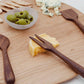 Walnut Wood Cheese Utensil Set - 6.5"