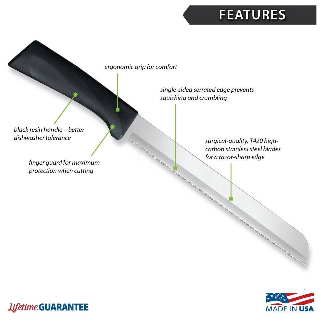 Anthem 8" Bread Knife