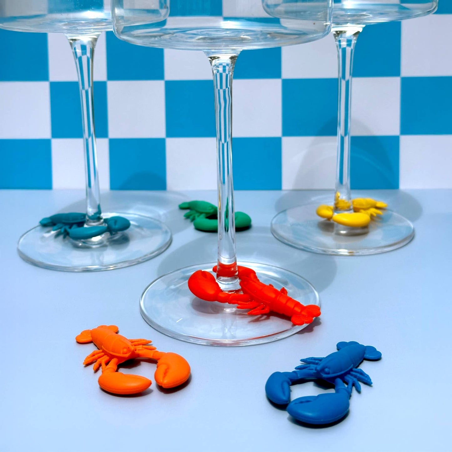 Lobster Drink Markers - Set of 6