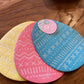 Swedish Sponge Cloth Easter Eggs set of 3