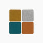 Square Felt Coasters - Sets of 4