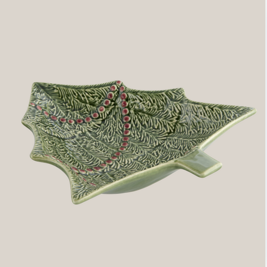 Christmas Tree Bowls Portuguese Pottery