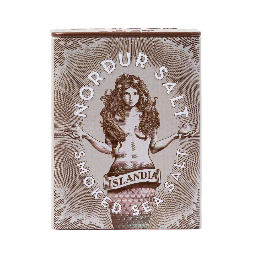 Nordur Salt Arctic Sea Salt Flakes Smoked