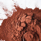 Exceptionally Dark Cocoa Powder, High Cocoa Butter Content.