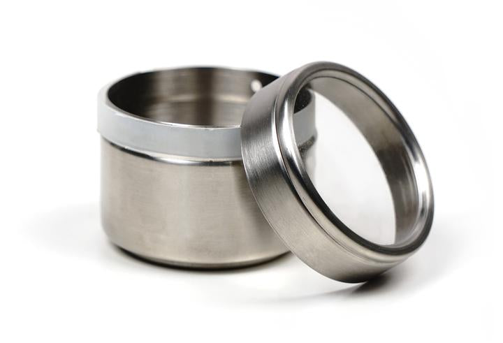 Clear Top Spice Storage Can
