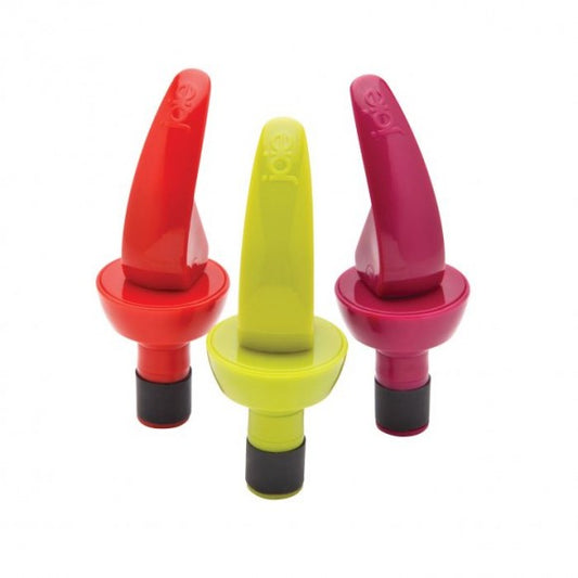 Expand & Seal Wine Stoppers - Assorted Colors