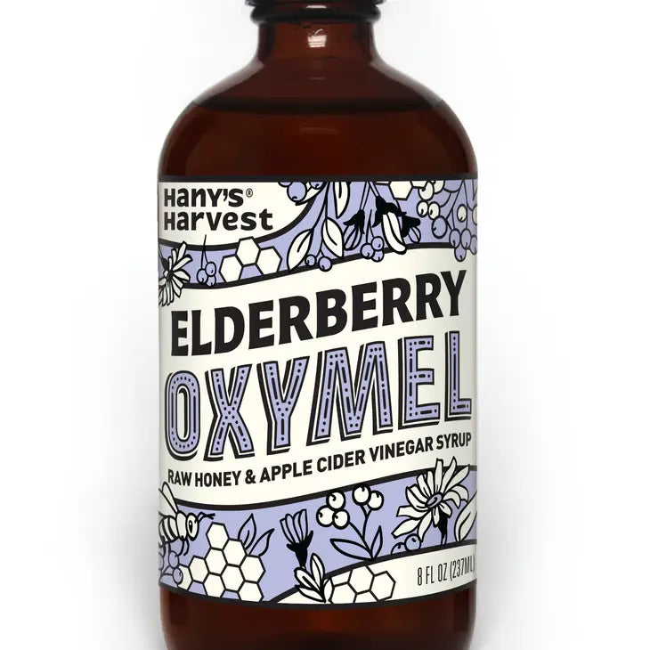 Elderberry Oxymel Syrup