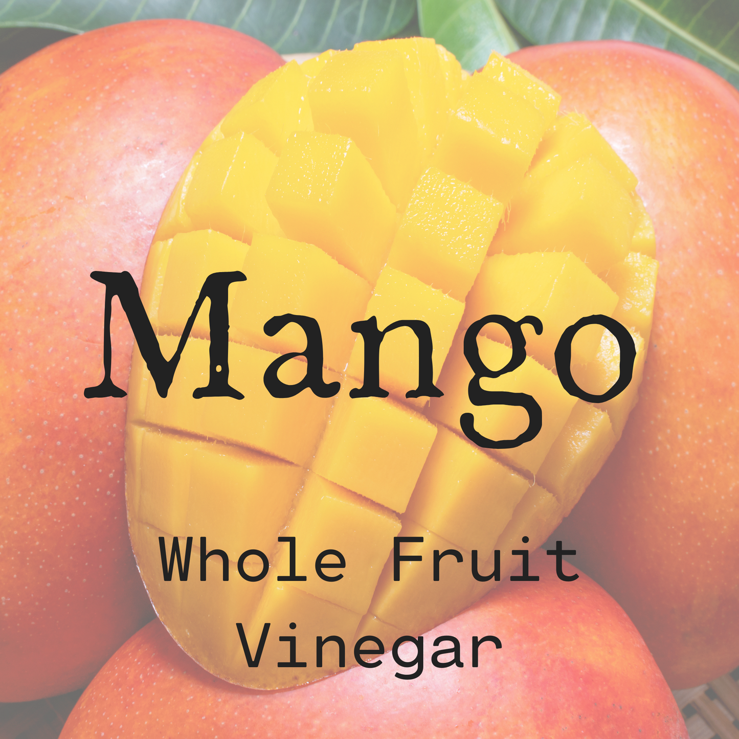 Mango Whole Fruit Vinegar