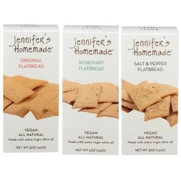 Jennifer's Homemade Flatbread Crackers