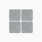 Square Felt Coasters - Sets of 4