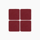 Square Felt Coasters - Sets of 4