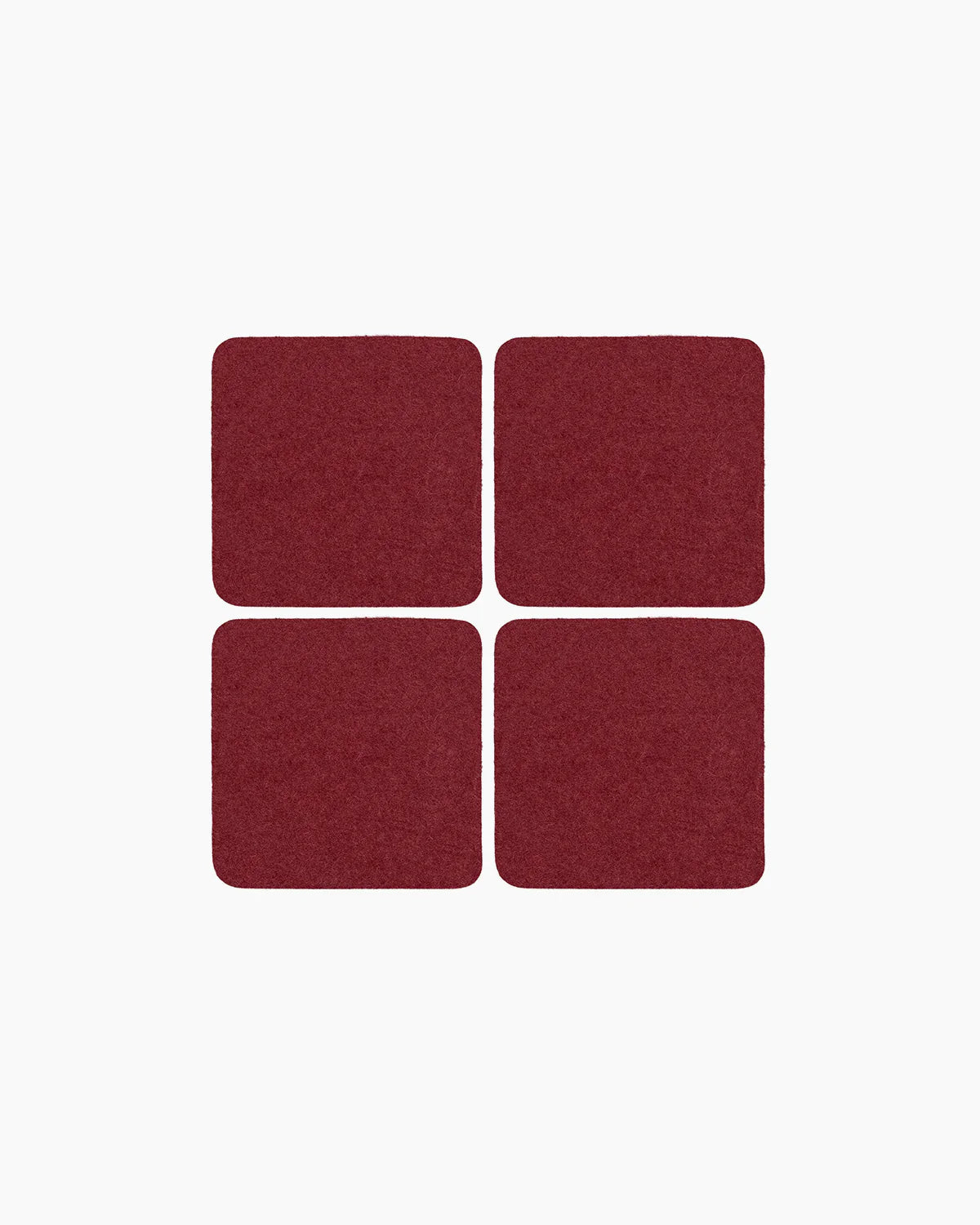 Square Felt Coasters - Sets of 4