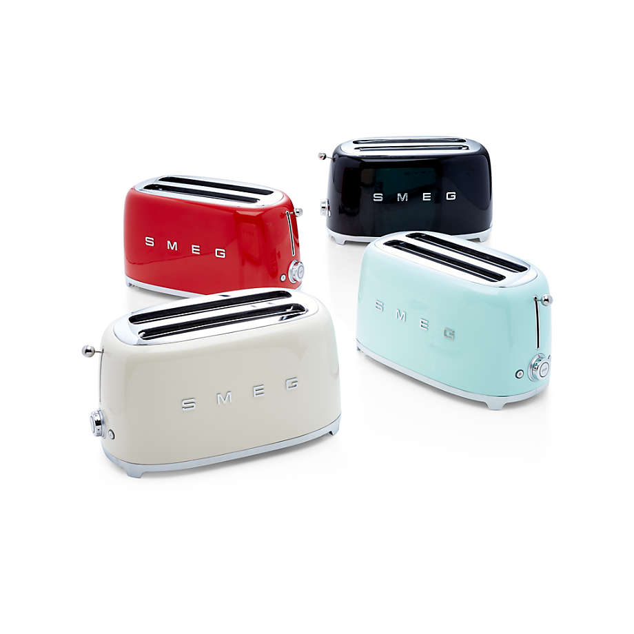 4 Slice/2 Slot "Retro Style" Toaster