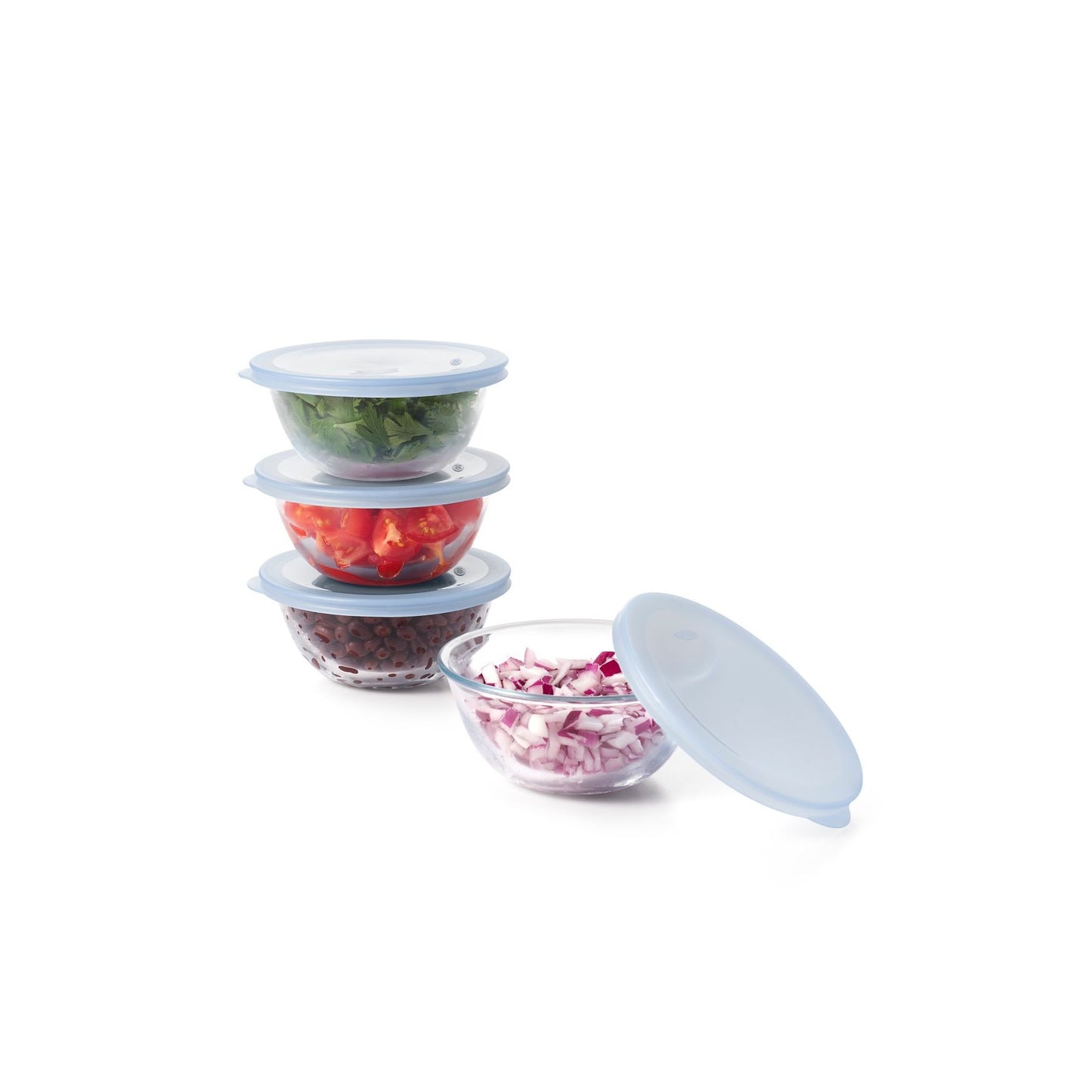 Glass Prep Bowl Set