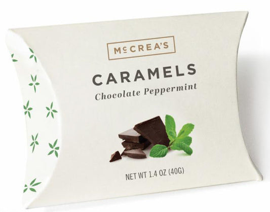 Chocolate Peppermint Caramels