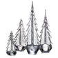 Bubble Evergreen Glass Trees