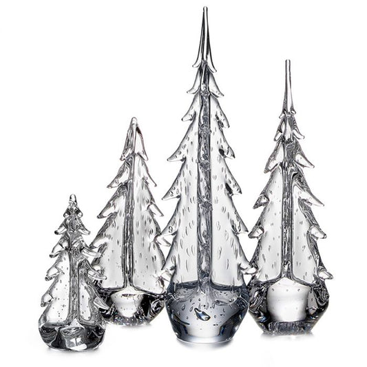 Bubble Evergreen Glass Trees