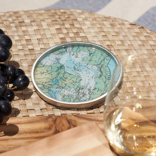 Resin Wine Bottle Coaster